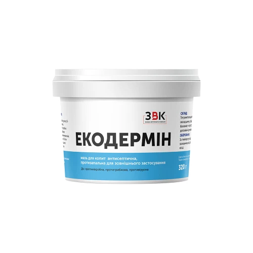 Антисептична, протизапальна мазь для копит «Екодермін»