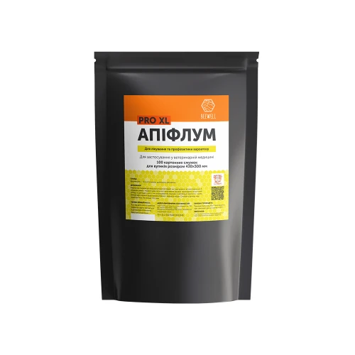 Лікування та профілактика вароатозу «Апіфлум» (для вуликів 430×300см) 100шт.