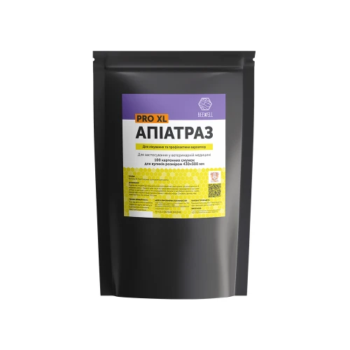 Лікування та профілактика вароатозу «Апіатраз» (для вуликів 430×300см) 100шт.