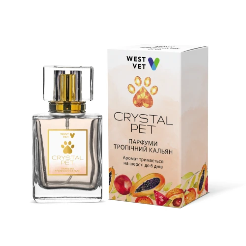 "CRYSTAL PET Tropical Hookah" Perfume for Dogs and Cats