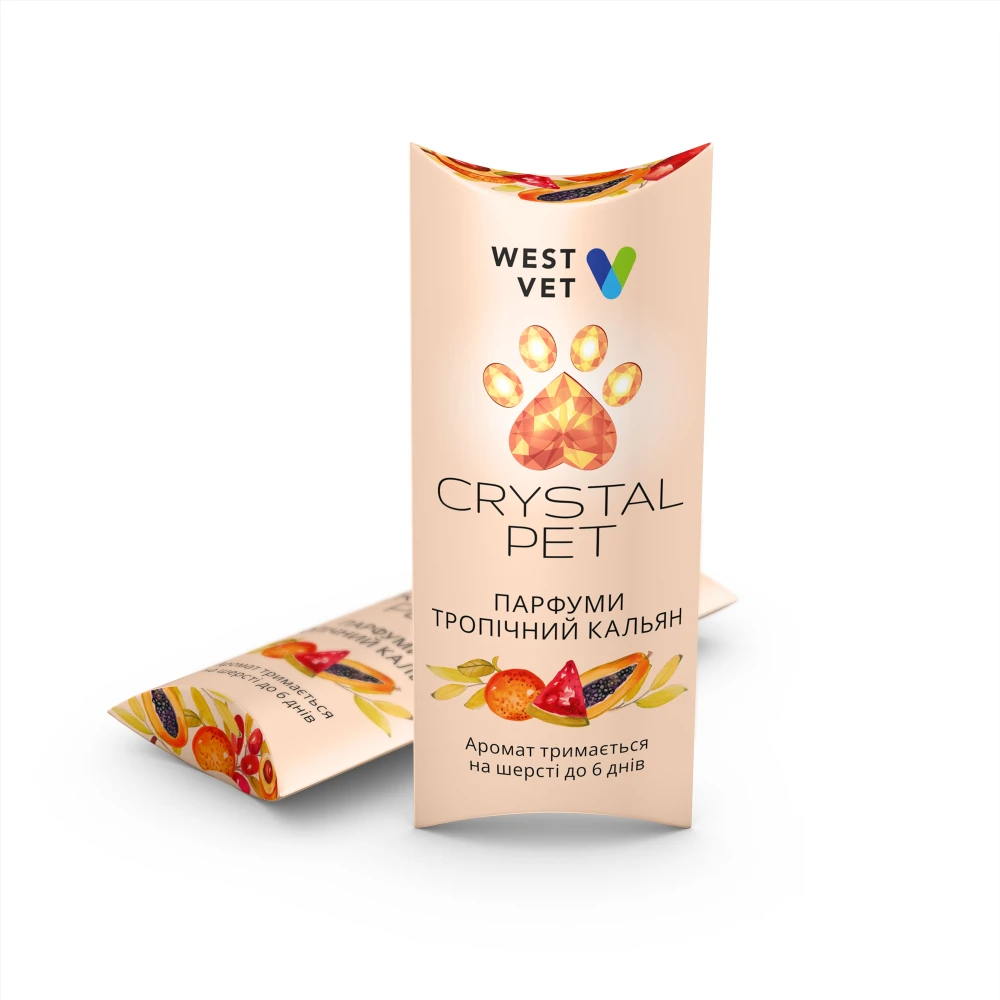 "CRYSTAL PET Tropical Hookah" Perfume for Dogs and Cats